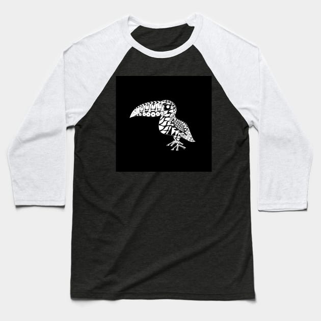 tribal paradise toucan ecopop Baseball T-Shirt by jorge_lebeau